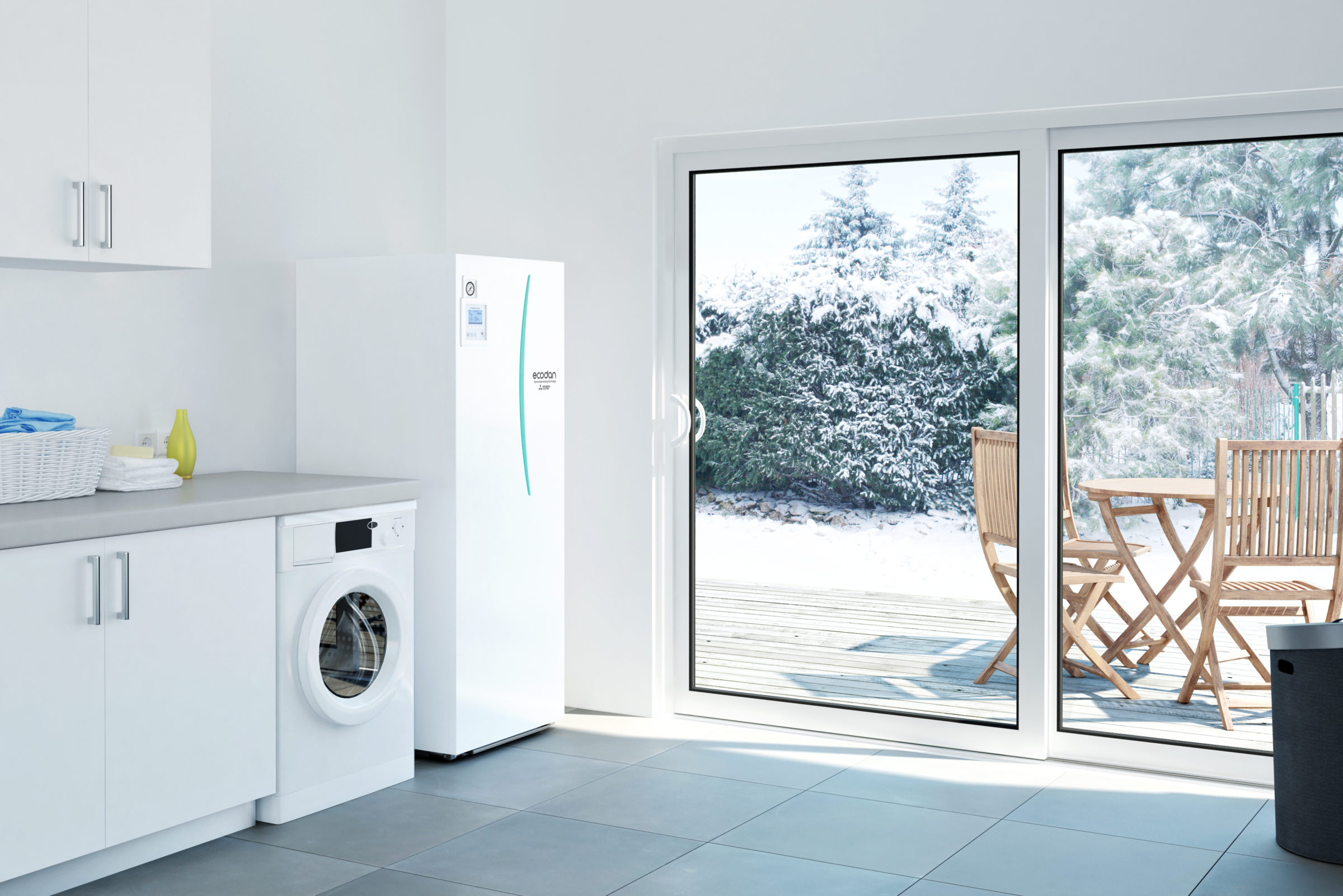 Tuoteuutuus! Mitsubishi Electric Ecodan – älykäs ja varma ilma-vesilämpöpumppu Suomen oloihin