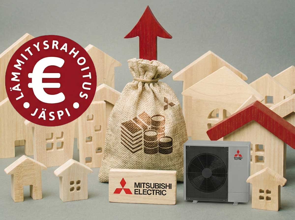 Jäspi & Mitsubishi 6kk korottomat rahoitukset nyt meiltä